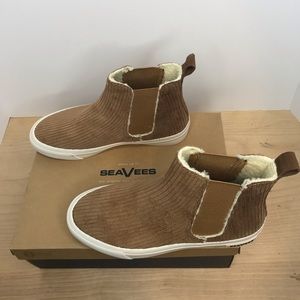 SeaVees Laguna Chelsea Boot in Whiskey Corduroy